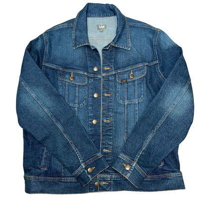 Lee Men s Extreme Motion Rider Jacket Hanslee XL Denim Stretch Casual New