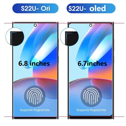 Für Samsung Galaxy S22 Ultra 5G LCD Display Touchscreen Digitizer mit Rahmen US - Bild 2 von 11