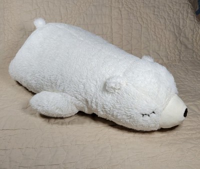Miniso White Bear Plush Sleeping Laying Lying 20