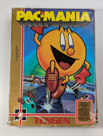 *damaged box, no manual* Pac-Mania Nintendo NES with box authentic
