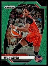 2024 Panini Prizm WNBA Green Prizms #38 Maya Caldwell