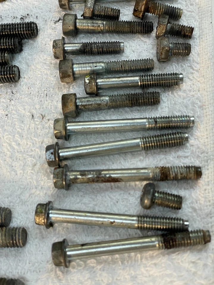 Honda XR185 XR 185 1979 OEM TUERCAS PERNOS ARANDELAS PIEZAS DIVERSAS HM446 Foto 3 de 4