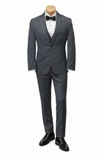 Grey Michael Kors Obsession Tuxedo - Complete Set with Pants  Vest