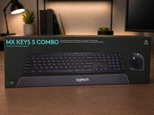 Logitech MX Keys S Combo Wireless Bluetooth K...