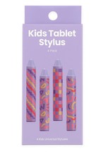 Tablet Stylus Pen 4-Pack Crayon Style Touchscreen Pens for iPad Tablets-Kids