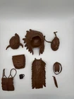 Vintage Marx Chief Cherokee Accessories Parts Lot Headdress Hat Johnny West 60s