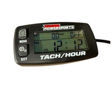 Backlit Digital Tach Tachometer Hour Meter ATV Boat Bike UTV
