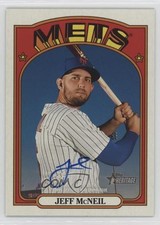 2021 Topps Heritage Real One Auto Jeff McNeil #ROA-JM Auto 0j4n