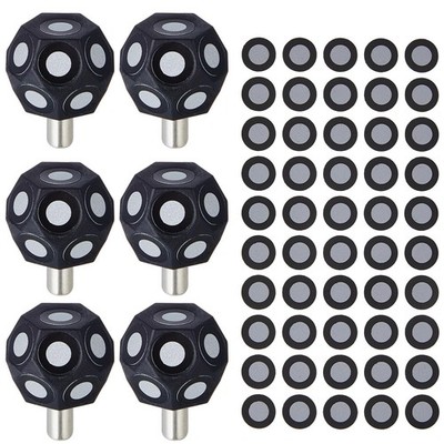6 Pcs Multi-Angle Marker Set 2 100 Point 6.0 mm 3D Scanner Markers Dot Sticke...