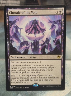 R 0091 Chorale of the Void Rare Edge of Eternities MTG Card Enchantment