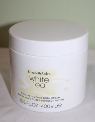 White Tea Pure Indulgence Body Cream by Elizabeth Arden  13.5 oz  / 400 ml  NEW