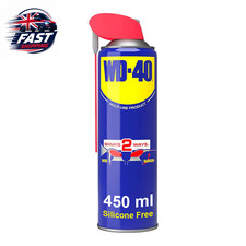WD-40 Multi Use Lubricant Spray 450Ml, Wide and Narrow Smart Straw, Multipurpose 22.89 per litre