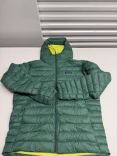 Patagonia Down Sweater Hoody Pinyon Green Size XL
