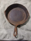 Vintage Griswold Puritan 9 B Cast Iron Skillet with Heat Ring