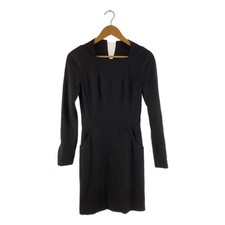 CHANEL Dress Long sleeve dress Wool Size 0 to 2US High Quality Luxury brand