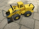 Tonka Turbo Diesel Pressed Steel Yellow Loader Construction Vehicle