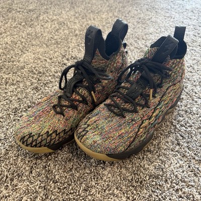 Nike Lebron 15 XV Four Horseman Fruity Pebbles Mulitcolor Mens Size 8 897648-901