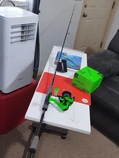 New Spinning Fishing Rod 13 Defy Black 6'7" ML 4-8lb And Reel Kalon 3.0 RP