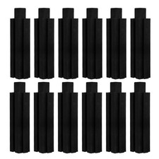 12pcs Pieds de la boîte de planteur en plastique, colonnes de support d'enclenchement, montant modulaire