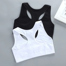 Cotton Training Bra Teen Girl Wireless Vest Soft Comfort Everyday Underwear