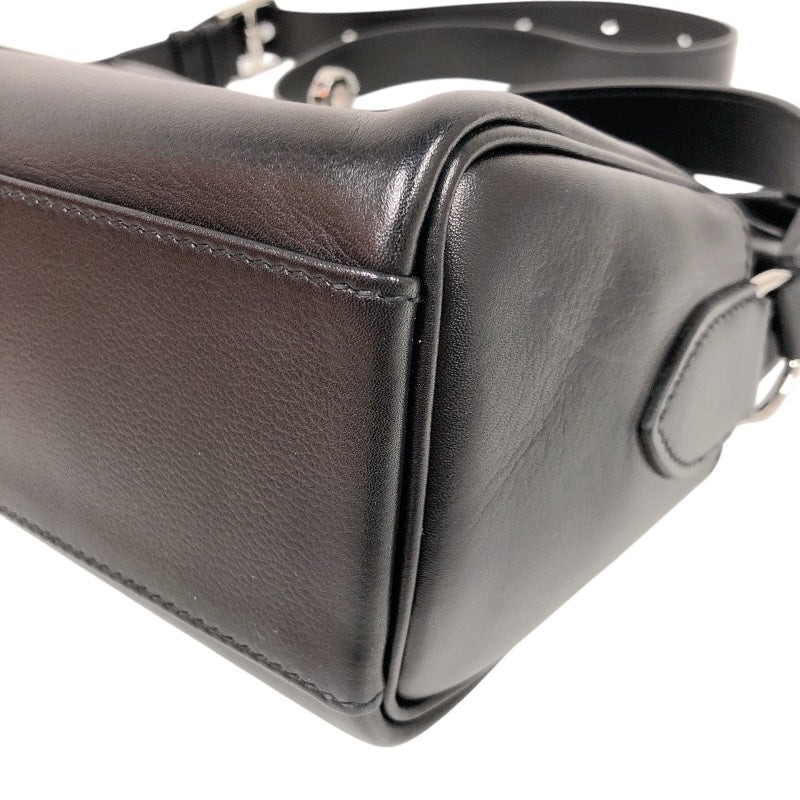 HERMES Kelly Messenger PM Black Shoulder Bag K Stamp #OKB4616 image 7