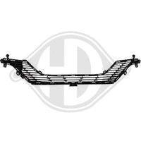 1X LüFtungsgitter StoßFäNger Diederichs 4228045 Hd Priority Parts FüR Peugeot Un