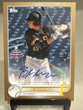 🔥 2022 Topps Pro Debut Gold Auto Bubba Chandler /50 – Pirates 🔥
