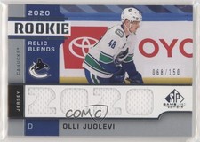 2020 Upper Deck SP Game Used Rookie Relics Blends /150 Olli Juolevi #RB-OJ 01ks