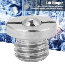 (YWBL-WHzieu7gkybo-)Ball Plunger 5Pcs Screw Threaded Stainless Steel Flanged