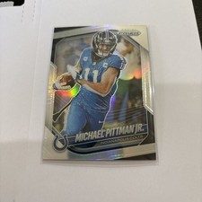 2025 Panini Prizm #23 Michael Pittman Jr. Silver Prizm Indianapolis Colts