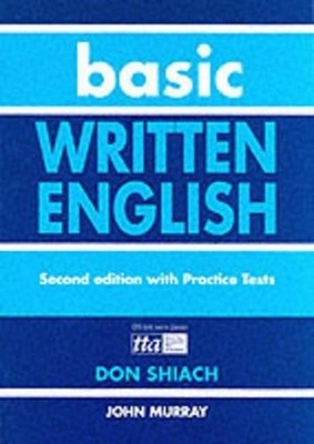 Basic Written English Second Edition, Shiach, Don