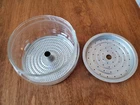 Vtg 7759 Pyrex 9 Cup Coffee Pot Percolator Replacement Glass Basket Strainers