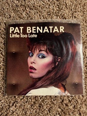 Pat Benatar - Little Too Late/Fight It Out - Chrysalis - VS4 03536 - Pop