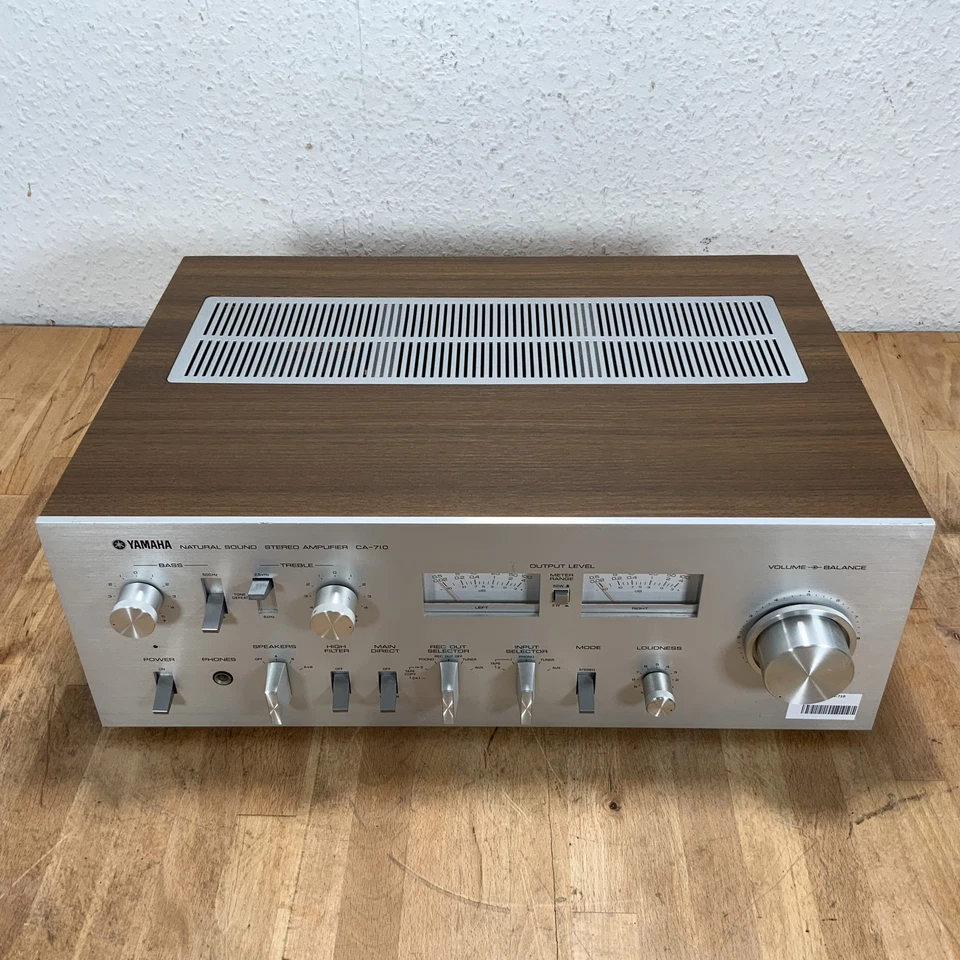Yamaha CA-710 | Amplifier | Vintage Hobbyists Device HiFi Collectors - Image 2 of 4