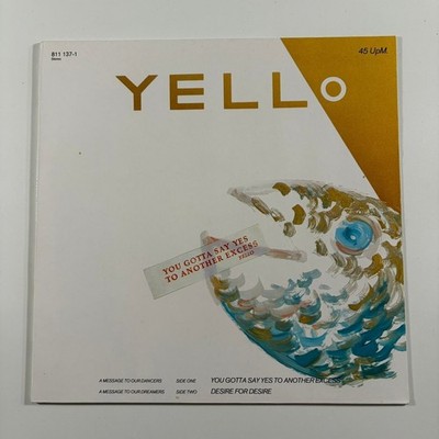 YELLO   You Gotta Say Yes To Another Excess 12'' Maxi-Single 83 Vertigo Germany