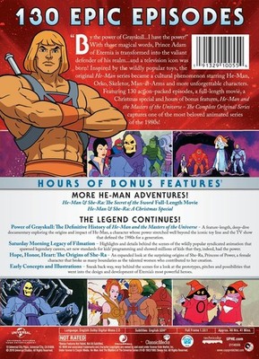 【中古】「非常に良い」He-Man and the Masters of the Universe: The Complete Original Series [DVD] He-Man and the Masters of Universe: The Complete Original Series
