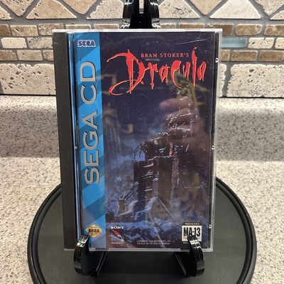 Bram Stoker's Dracula (Sega CD, 1993) Complete CIB w/Registration