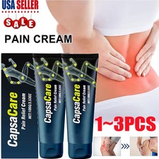 3X 2025 USA CapsaCare Neuropathy Massage Cream   Soothing Nerve Pain Relief 100g