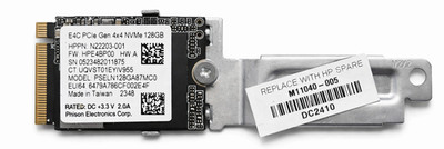 128GB M.2 NVMe SSD PCIe Gen4x4 OEM gemischt (HP/Samsung/äquivalent) getestet