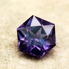 Hexagon Cut 8.50 Ct Natural Color Change Alexandrite Certified Loose Gemstone