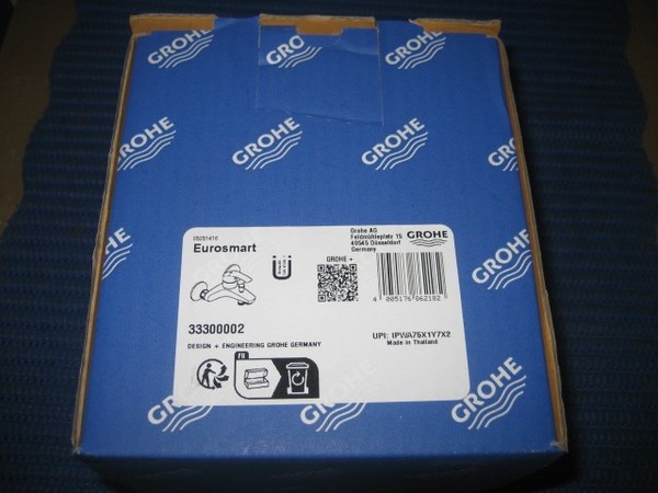 Grohe Eurosmart Einhand-Wannenbatterie, Dn 15 Chrom 33300002 Neu&Ovp-image