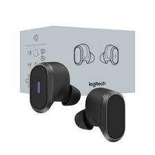 Logitech Zone True Wireless Noise Canceling Earbuds - Hybrid ANC, Teams/Zoom