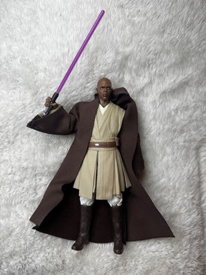 Mace Windu Star Wars Episode I Black Series Action Figure 50th Anniversary