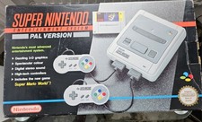 Nintendo SNES (PAL) Boxed Console w/ Super Mario World Game