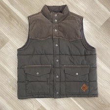 Harley Davidson Gilet Outdoor Pesante Senza Maniche Bottoni Uomo XL
