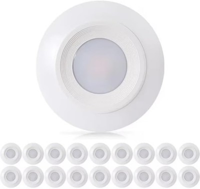 LED Disc Lights Ceiling 6 Inch, Flush Mount Disk Light 2700K 800 Lumens, 20 Pack