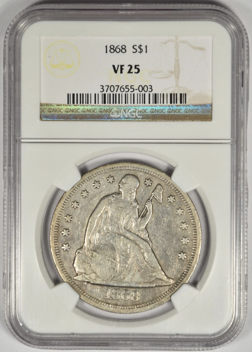 nulelu商品になります。 1868 Year Seated Liberty US Dollars (1840-1873) for sale | eBay