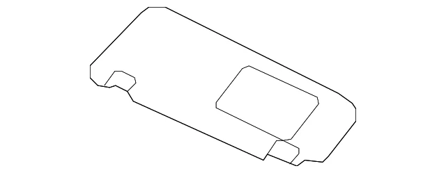 Genuine Hyundai 2006-2008 Sonata Sun-Visor 85201-0A250-QD