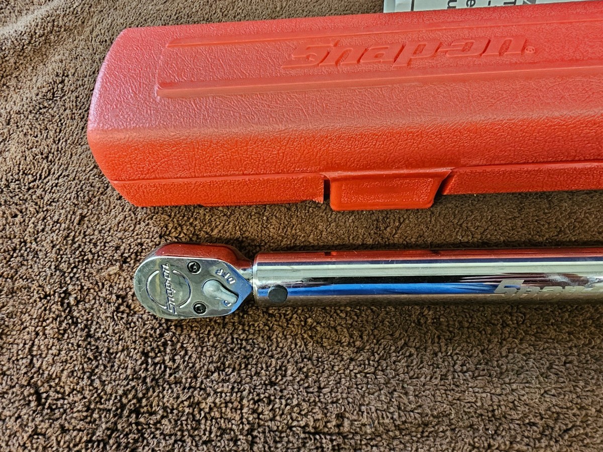 Snap-on In. Inch Pound Tork Torque Wrench 3/8 Drive 200 to 1000 