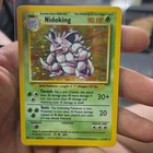 Pokémon Nidoking Base Set Holo Unlimited Rare Card 11/130 Near Mint Condition